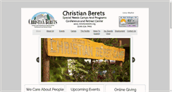 Desktop Screenshot of christianberets.org