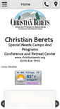 Mobile Screenshot of christianberets.org